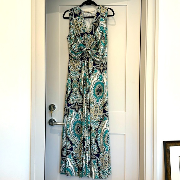 Gorgeous Soft surroundings Medici Maxi Dress EUC. Update your summer dresses! - Picture 2 of 2